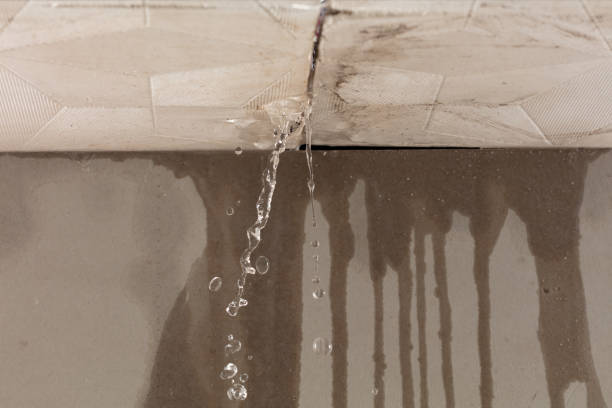 Professional Water Damage Restoration technician working in Castleton-on-Hudson, NY
